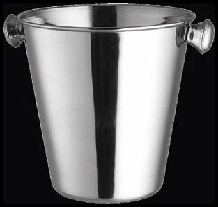 Plain stainless steel ice bucket, Feature : Durable, Light Weight, Rust Proof