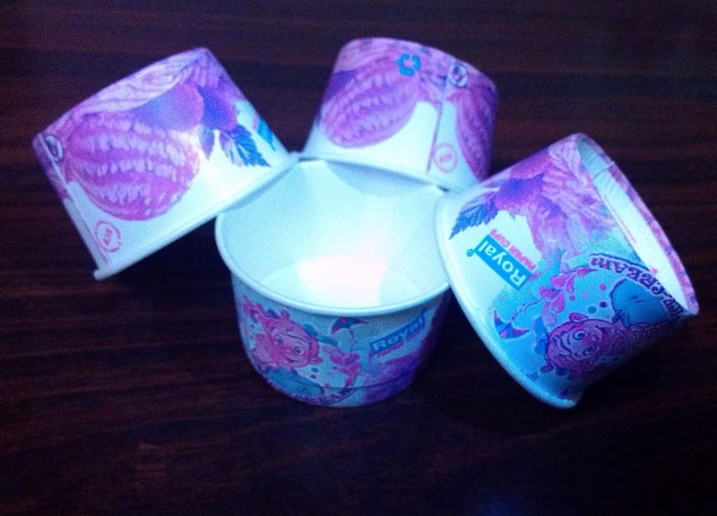 Poly Coated Paper Ice Cream Cup