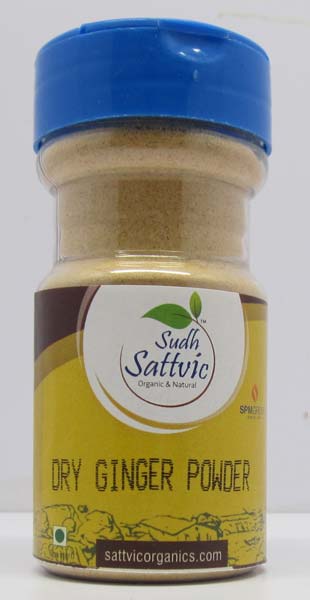 Sattvic Dry Ginger Powder, Packaging Type : 50gm / 100gm / 1kg