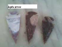 Agate Arrowheads