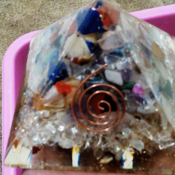 Orgone Chakra Energy Pyramid