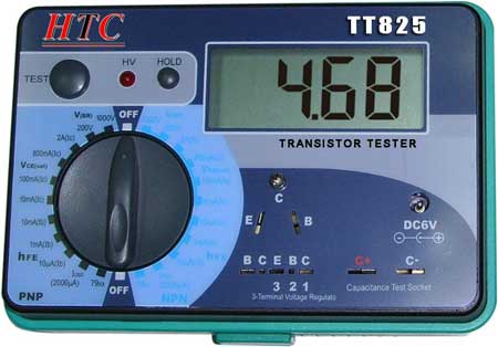 Electric 0-200gm Digital Transistor Tester, Voltage : 0-6VDC