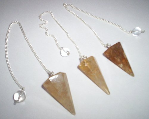 Golden Topaz Pendulums