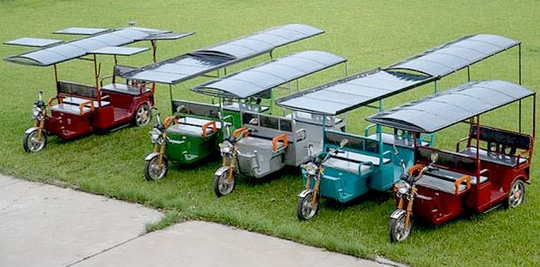 Solar E-Rickshaw