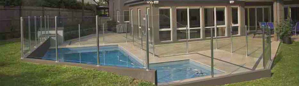 Semi-framed Glass Pool Fencing