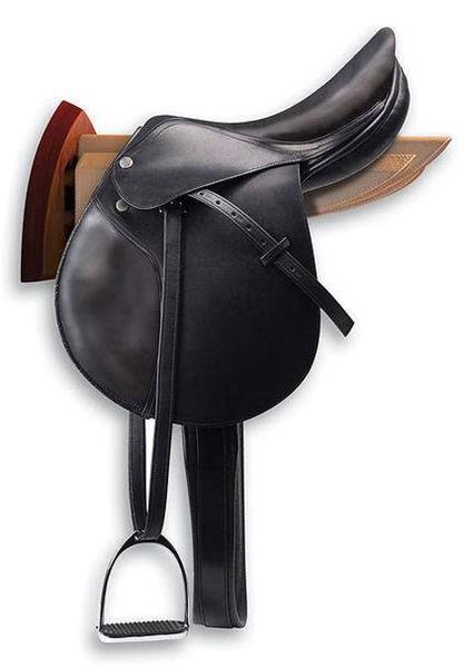 Hannover Leather Saddle Rack