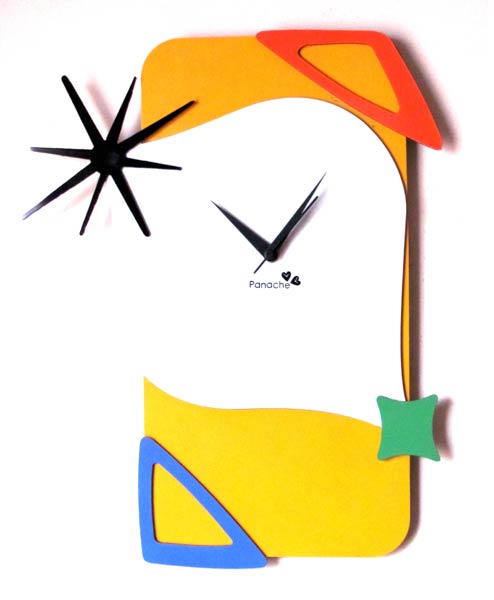 Abstract Wall Clock