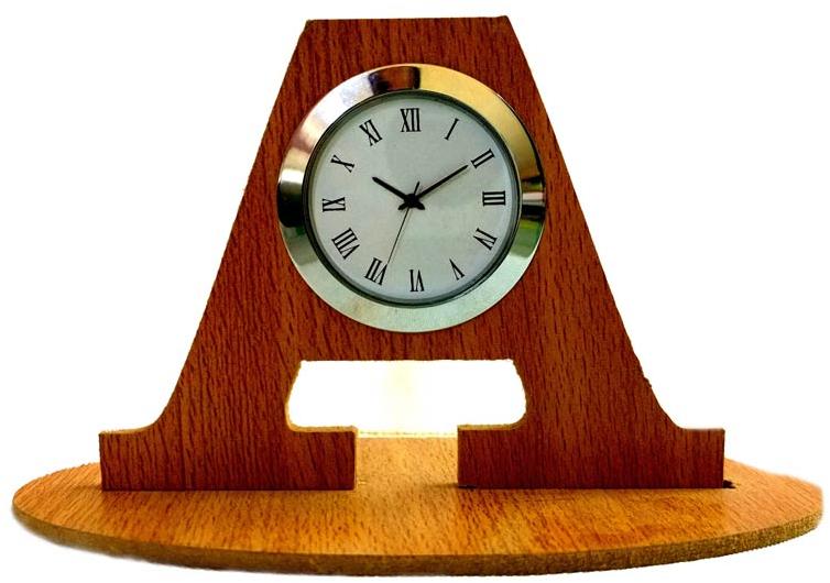 Panache Alphabet Table Clock