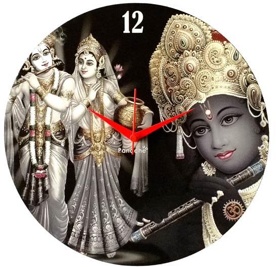 Lord Krishna Printing Wall Clock at Best Price in Noida Balaji Time