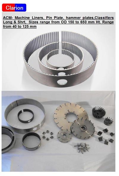 Spares for Air classifying Mill