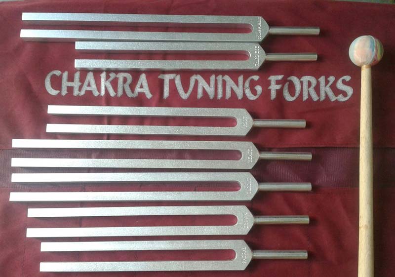 chakra tuning fork set