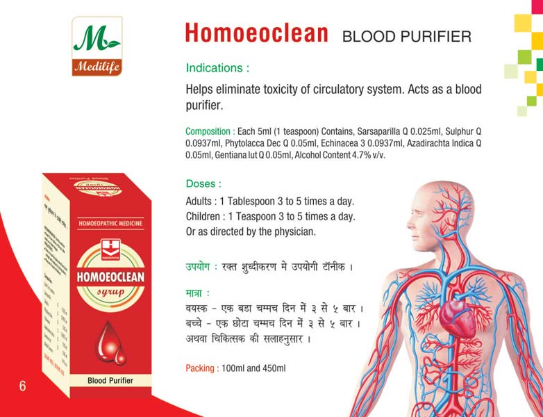Homoeoclean Blood Purifier Syrup