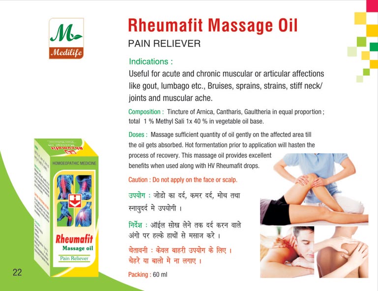 Rheumafit Massage Oil