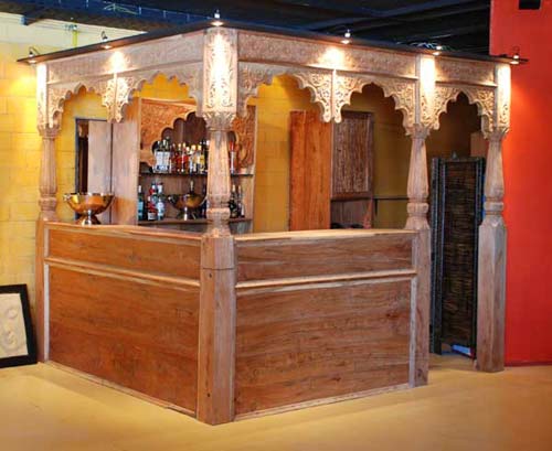 Wooden Bar Counter