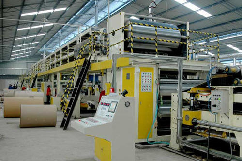 Corrugating plant