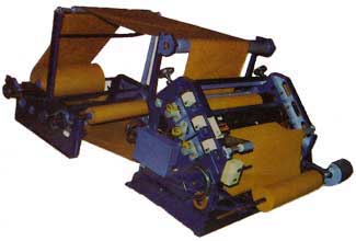 Single face paper corrugating machine
