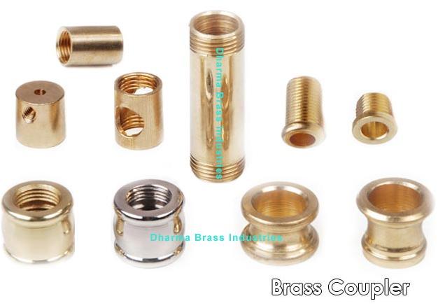 Polished Brass couplers, for Jointing, Feature : Corrsion Proof, Durable