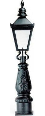Victorian Pillar Light, Cast Iron Lamp