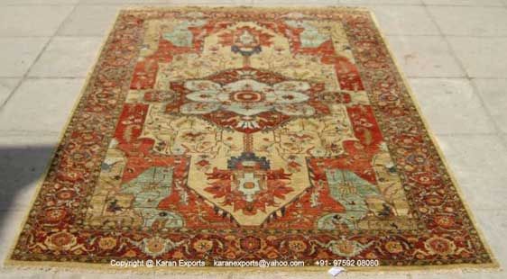 Premium Handwoven Wool Floor Rug