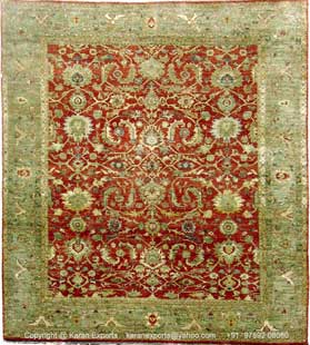 Hand Knotted Woolen Carpet