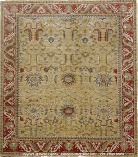 Hand Knotted Woolen Carpet