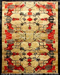 Hand Knotted Woolen Carpet