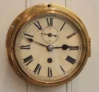 Brass clock