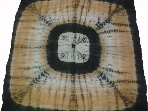 Ladies Tie Dye Square Cotton Scarves, Size : 90x90 cm