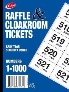 Raffle & Cloakroom Tickets
