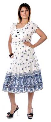 Ladies Dresses Item Code :- Bs - 1051