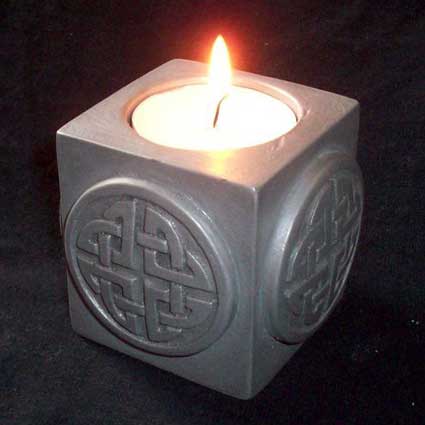 aluminium candle holder