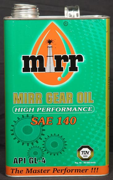 MIRR Gear Oil 140 GL-4