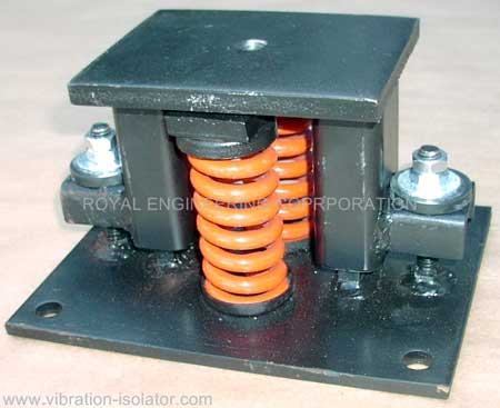 Housed Multi Helical Spring Vibration Isolator