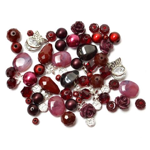 Bing Cherry Mini Bead Mix