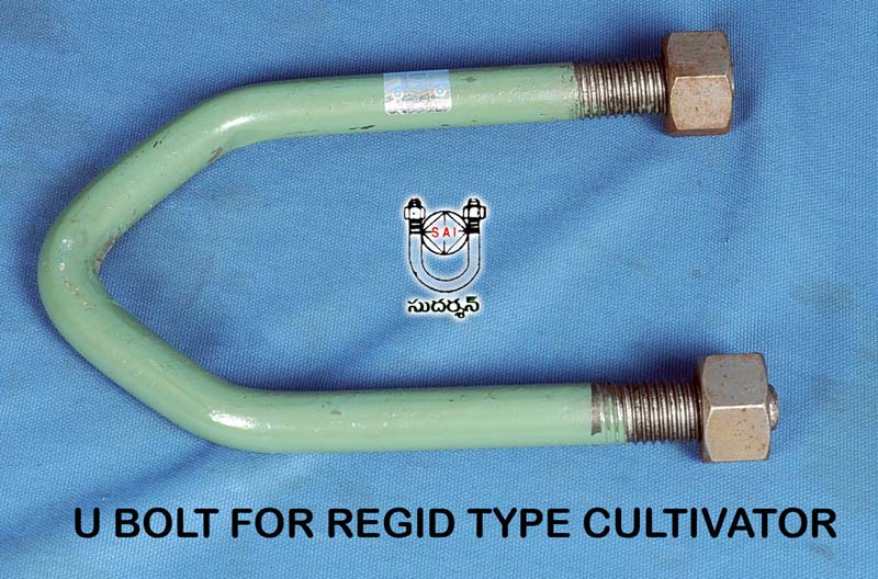 Rigid Type Cultivator U Bolts, Size : 15-30mm