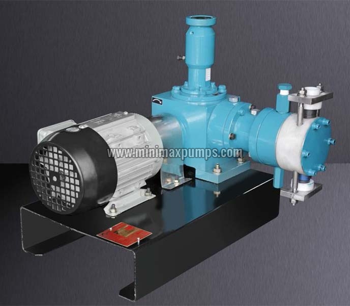 Hydraulic Actuated Diaphragm Pump (HDMP-10S0), for Acidic Material, Barrels, High Viscous Liquid, Power : 1-3kw