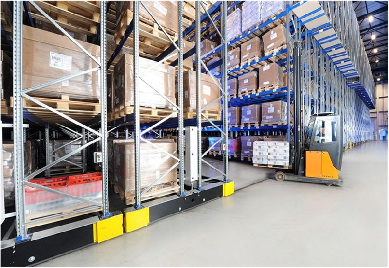 POWERED MOBILE RACKING SYSTEM