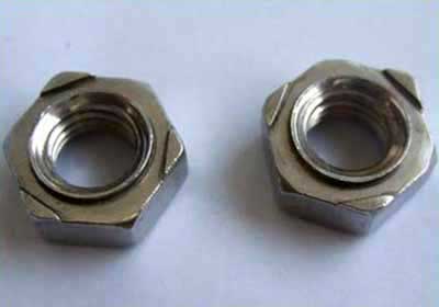 Aluminum Weld Nuts, Technics : Black Oxide