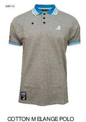 Cotton Melange Polo