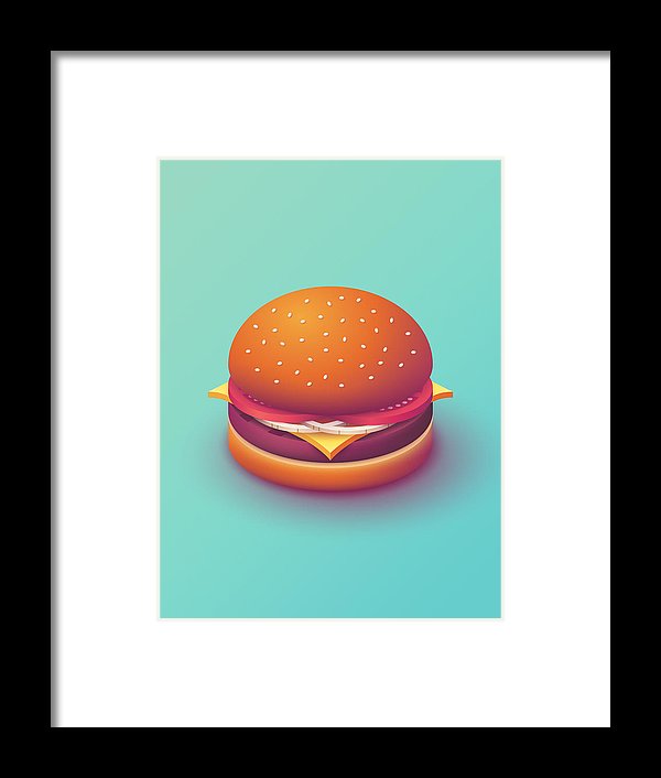 Burger Isometric