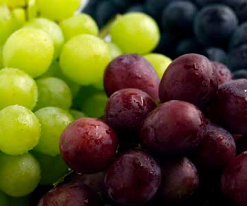 fresh grapes