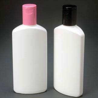 200ml Hdpe Flat Bottle with 24mm Ftc