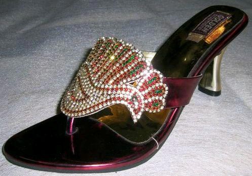Crystal Studded Sandals Buy Crystal Studded Sandals in Delhi Delhi India