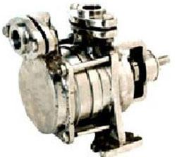 Manual Self Priming Centripetal Pump, for Oil, Color : Grey