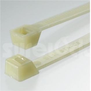 Nylon 66 HEAT STABILISED CABLE TIES, Color : Light Green