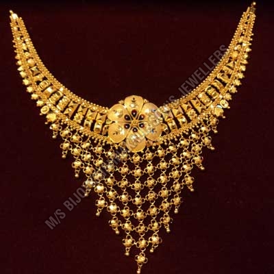 Gold Bridal Necklace (gbn 004)