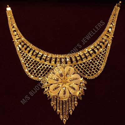 Gold Bridal Necklace (gbn 005)