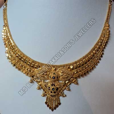 Gold Filigree Necklace (GFN 005)
