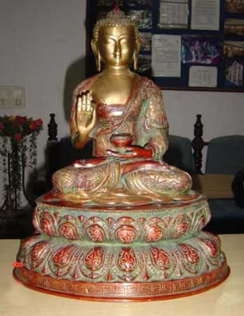 Brass Buddha Statue (BBS 002)