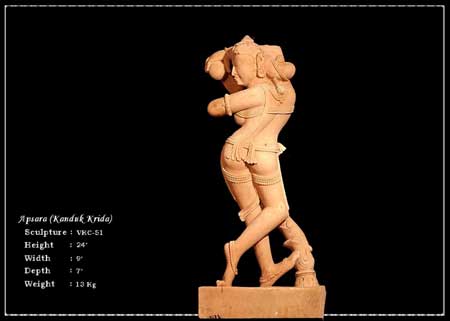 Dancing Apsara Statue (Frame 51)